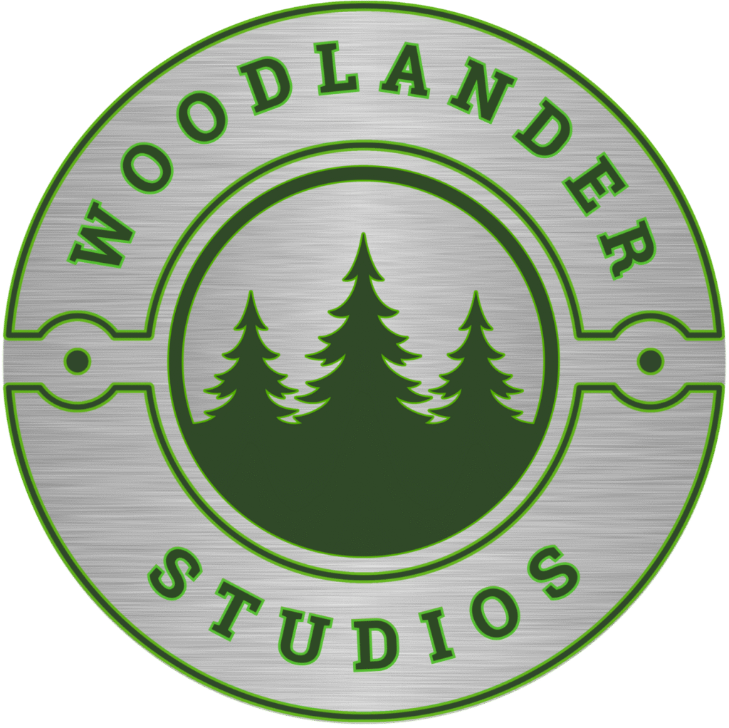 new woodlander studios logo